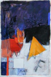 2002 "Alfabeto Dipinto" Acrilico, olio, su cartoncino Fabriano 70 x 100