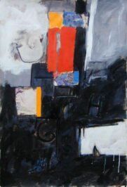 2002 "Alfabeto Dipinto" Acrilico, olio, su cartoncino Fabriano 70 x 100