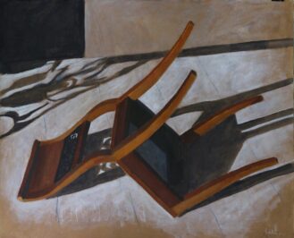 2019 Insediamenti fuori luogi Acrilici su cartoncino 100 x 120