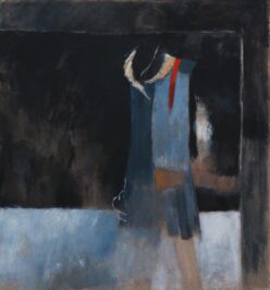 2011 "Alla finestra" Acrilico, olio, su cartone intelato 101 x 109