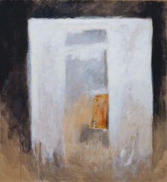 2010 Finestra" Acrilico, olio su carta intelata 110 x 120