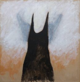 2010 "Angelo" Acrilico, olio su catoncino 130x 130