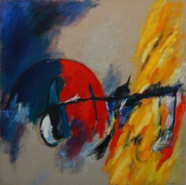 1991 "Rito profano" Olio su tela 120 x 120