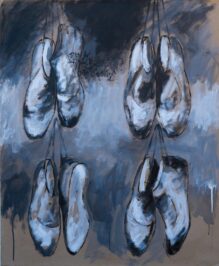 1993 "In viaggio" Cartoncino intelato 104x 115