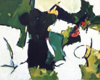 1985 "Verde" Olio su tela 70 x 100