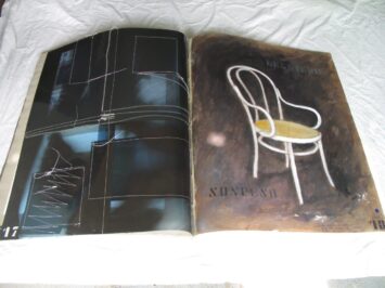 2014 "Tutto quello che so di me" -Libro Oggetto - cartoncino rilegato con anelli di acciaio, tela, anelli, filo, collage, radiografie, foto su tela, acrilici -dim. cmm. 66 x 80